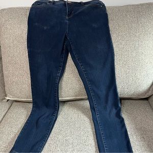 INC Size 10 Petite Skinny Leg Jeans Regular Fit, Used- see photos for details